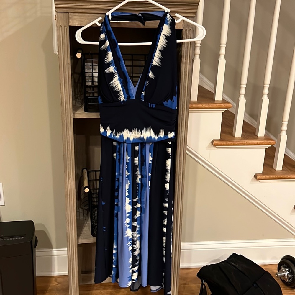 Halter dress petite worn once